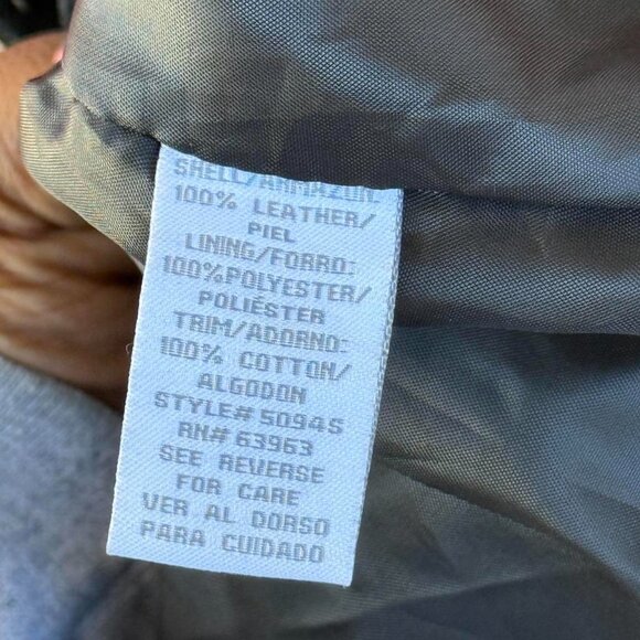 Vintage black suede jacket - Picture 5 of 7